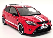 Otto 1/18 Ford Focus RS Le Mans Tribute Red 2010 Resin Scale Model Car