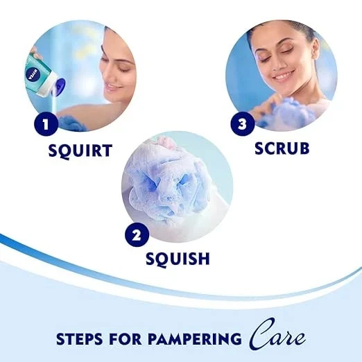 NIVEA Frangipani & Oil 250ml Body Wash Clean Healthy & Moisturized Skin 250ml - Image 4 of 4