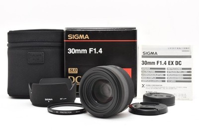 [Fast unbenutzt] Sigma EX 30 mm f/1.4 DC HSM AF Standerd Objektiv für Nikon...