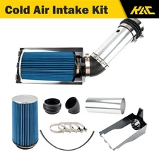 4" Blue Cold Air Intake Kit w/ Heat Shield For 1999-2003 Ford F-250 F-350 7.3T