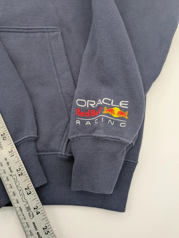 Oracle Red Bull Racing Sweatshirt Hoodie Mens Small Navy Formula 1 Hollister - Image 4 of 4