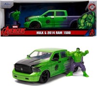 Jada Marvel 2014 RAM 150 With Hulk Figure 1:24