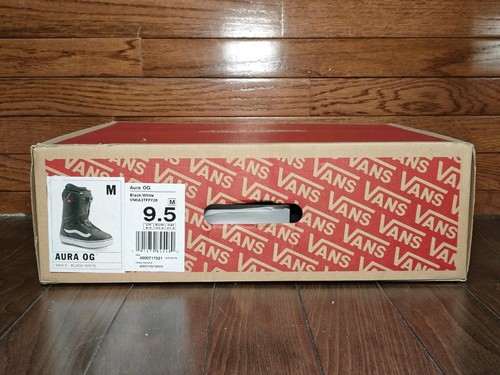 Vans Aura OG BOA Men's Snowboard Boots - Size 9.5 Black (Excellent Condition) - Picture 14 of 15
