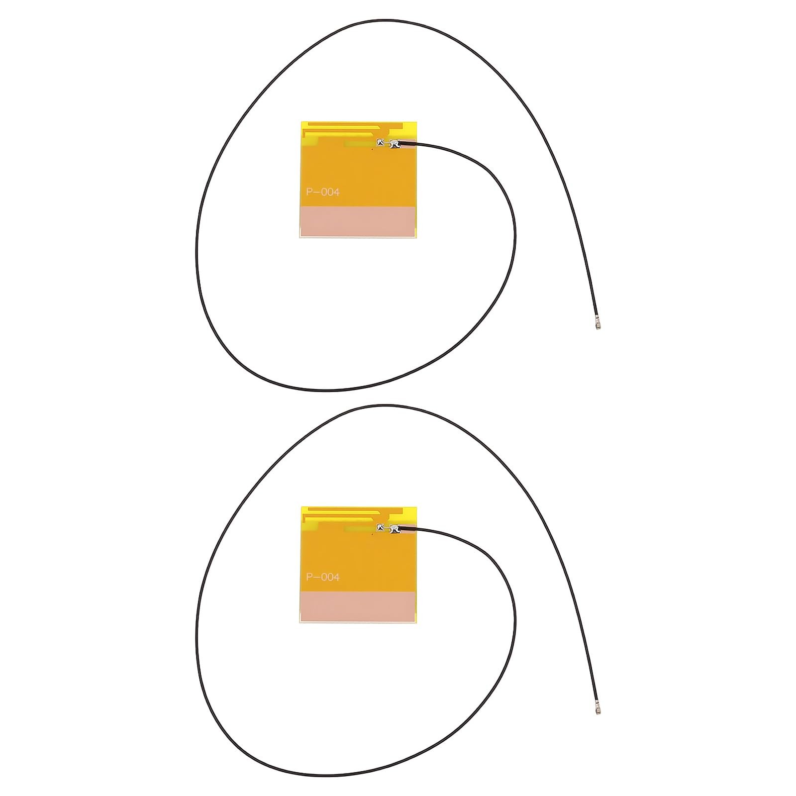 eMagTech 2 pezzi IPEX4 PC interno WiFi antenna compatibile con Intel (A5s)