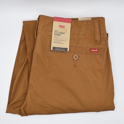 Levi's XX Cargo Taper Stretch Cargo Pants Men's 29x32 Brown / Tan NWT 394410033