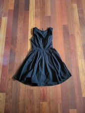 Windsor Fit And Flare Black Dress