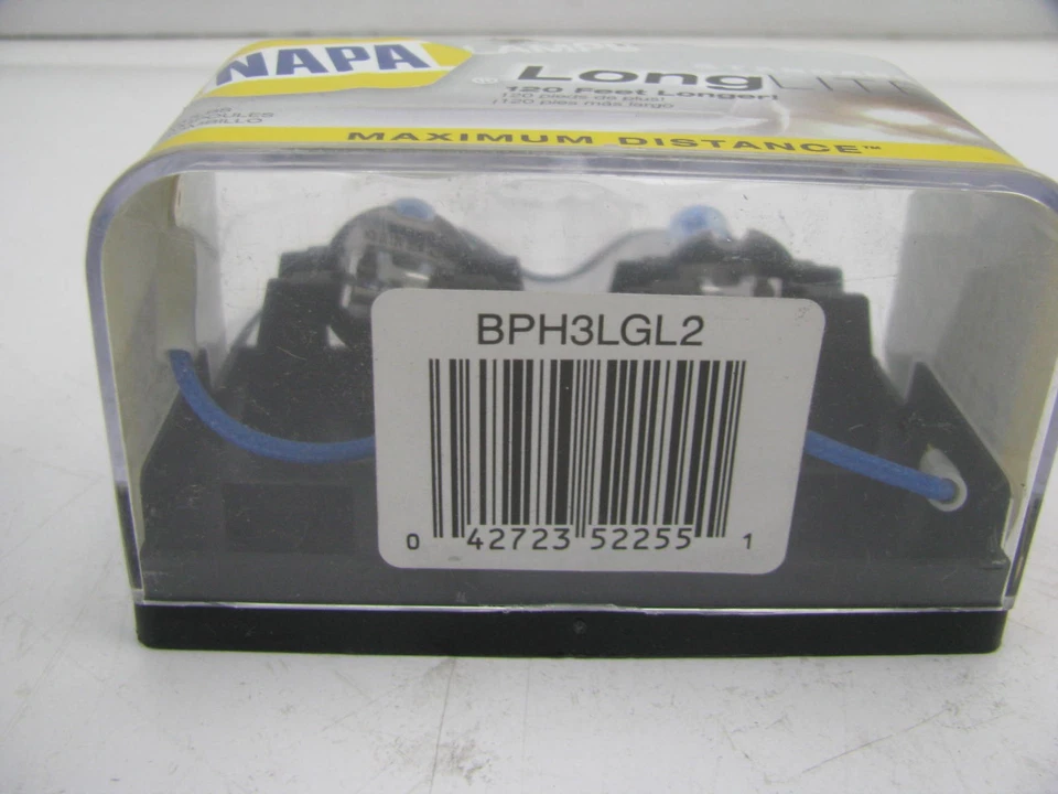 Napa BPH3LGL2 Faros Faros Bombilla 12V 55W H3LGL - 2/Pack Bombillas H3 Foto 2 de 3