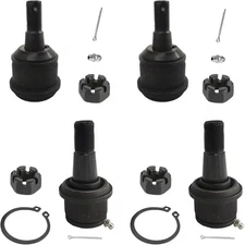 ASTARPRO - 4pcs Front Upper and Lower Ball Joints Compatible Dodge
