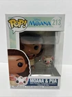 Funko Pop! Disney Moana #213 Moana & Pua Vinyl Figure Mint w/Protector