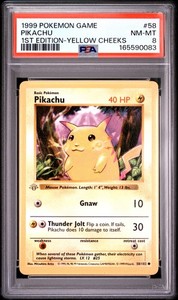 Yellow Cheek Pikachu 1st Edition | eBay