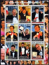 Tajikistan 2002 CANNES FILM FESTIVAL Polanski-Michael Moore-Film Directors Sheet