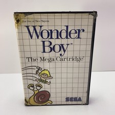 Wonder Boy :The Mega Cartridge per Sega Master System - COMPLETO Italiano