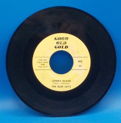 The Blue Jays / Larry Hall 45 ''Lover's Island / Sandy'' EX VG++ L9