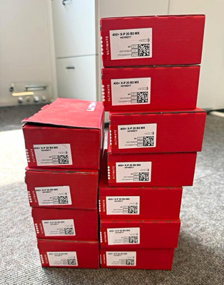 Hilti X-P 20 B3 MX Stahlnägel 20 mm Ø3 mm B3 Flachkopf 400 Stk