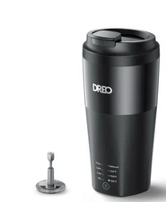 DREO BARISTAMAKER MILK FROTHER GO COLOR BLACK NEW IN BOX UNOPENED