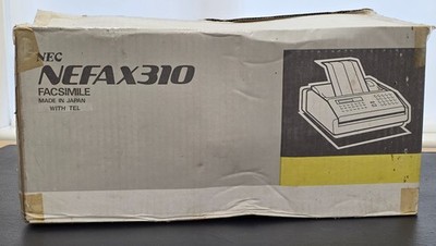 NEC NEFAX 310 Faksimile Made in Japan. Vintage Faxgerät aus den 90er Jahren.