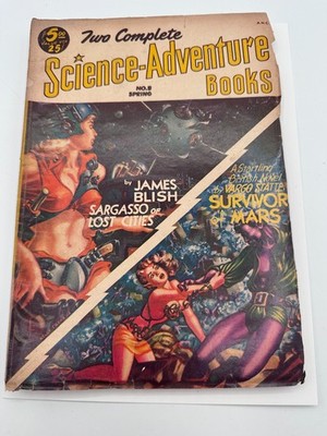 Science-Adventure Books #8 Spring 1953 James Blish Pulp