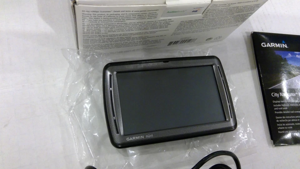 Garmin Nuvi 855 Automotive GPS Bundle TESTED FREE SHIPPING - Image 2 of 4