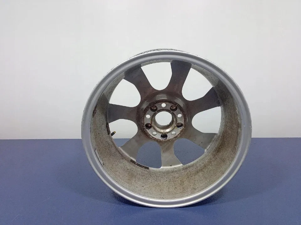 1x Alufelge 17 Zoll 7.0" 5x112 37ET Glanz Silber 8R0601025E Audi Rim Wheel - Bild 2 von 4