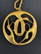 复古复制古董日本刀镡| eBay