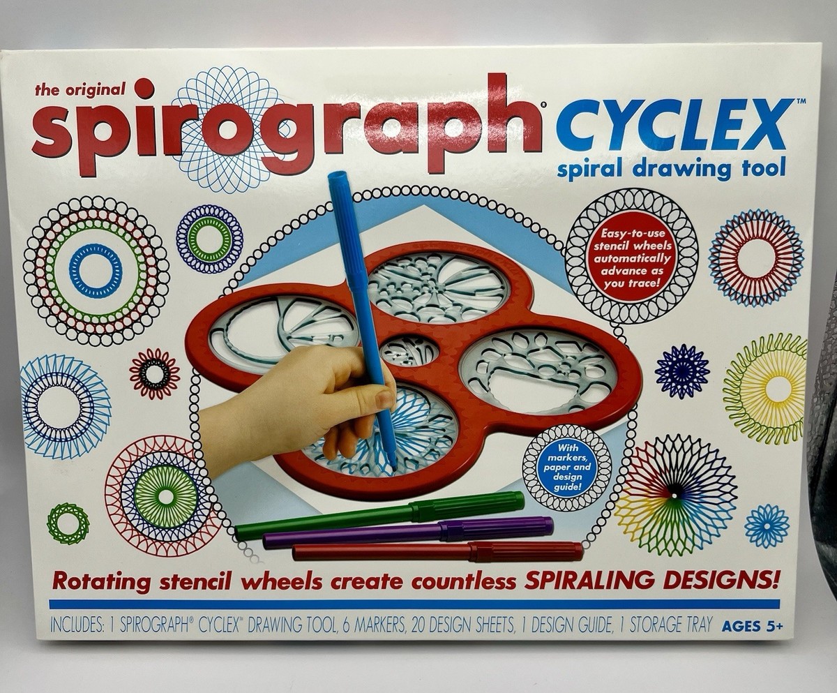 The Original Spirograph Cyclex Spiral Drawing Tool & Spirograph