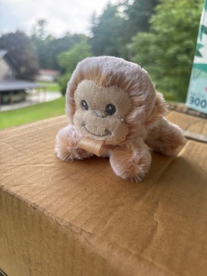 Razbaby Raz-Buddy Monkey Pacifier Holder Plush SILKY SOFT!