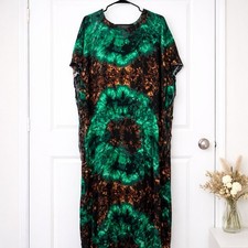 African Boubou Kaftan Maxi Ankara Dashiki Loose Fit One Size Dress