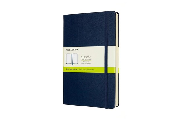 Moleskine Notizbuch - Erweitert, Large/A5, Blanko, Fester Einband, Saphir, ...-image
