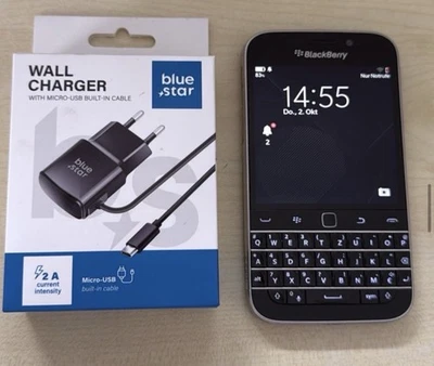 BlackBerry Classic SQC100-1  16 GB Komplett, Geprüft, Händler, Garantie Handy - Bild 1 von 4