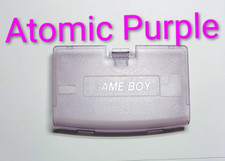 NEW Atomic Purple Battery Covers Gameboy Advance - GBA Replacement Battery Doors