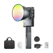 PHOTOOLEX Quantumn Q100C 100W RGB COB Continuous LED Light for Photo and Video