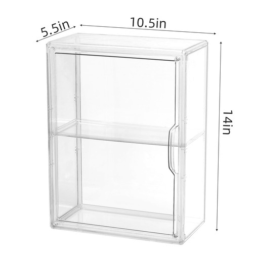 Clear Display Case for POP MART Labubu Doll, Acrylic Box Shelf, 1 Pack - Picture 7 of 7