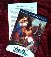 Christmas Holy Card Holy Family Nativity COLLECTOR's CARD #27