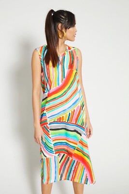 Gorman X Kindah Khalidy Rainbow  Dress Size 8 | eBay