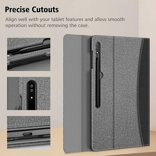 Funda para Samsung Galaxy Tab S8 Ultra 14,6" (2022) Cubierta de cartera de múltiples ángulos - Imagen 9 de 11