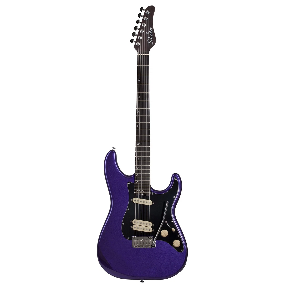 Schecter MV 6 Guitar Ebony Fretboard Wenge Neck Metallic Purple