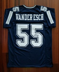 vander esch signed jersey