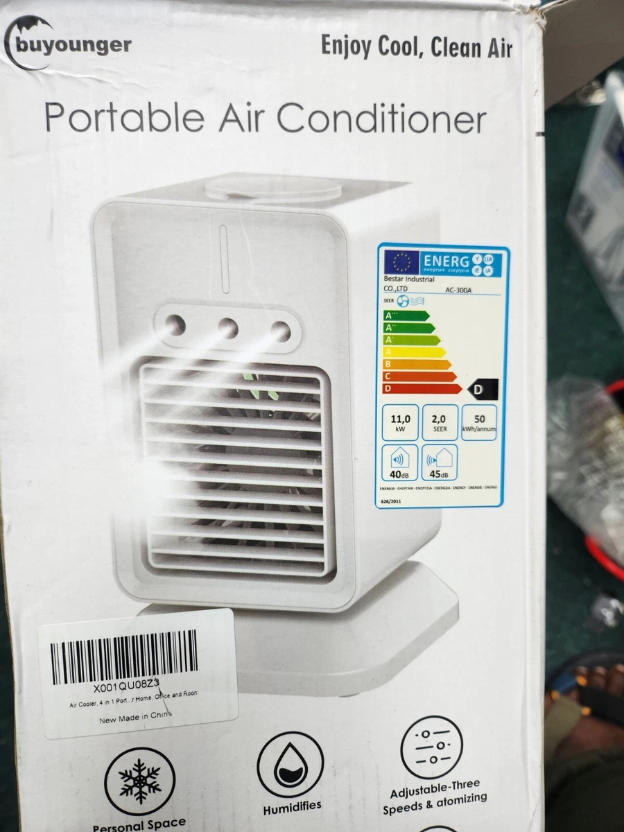 Buyounger Portable Air Conditioner Mini Cooler Cooling Fan Humidifier