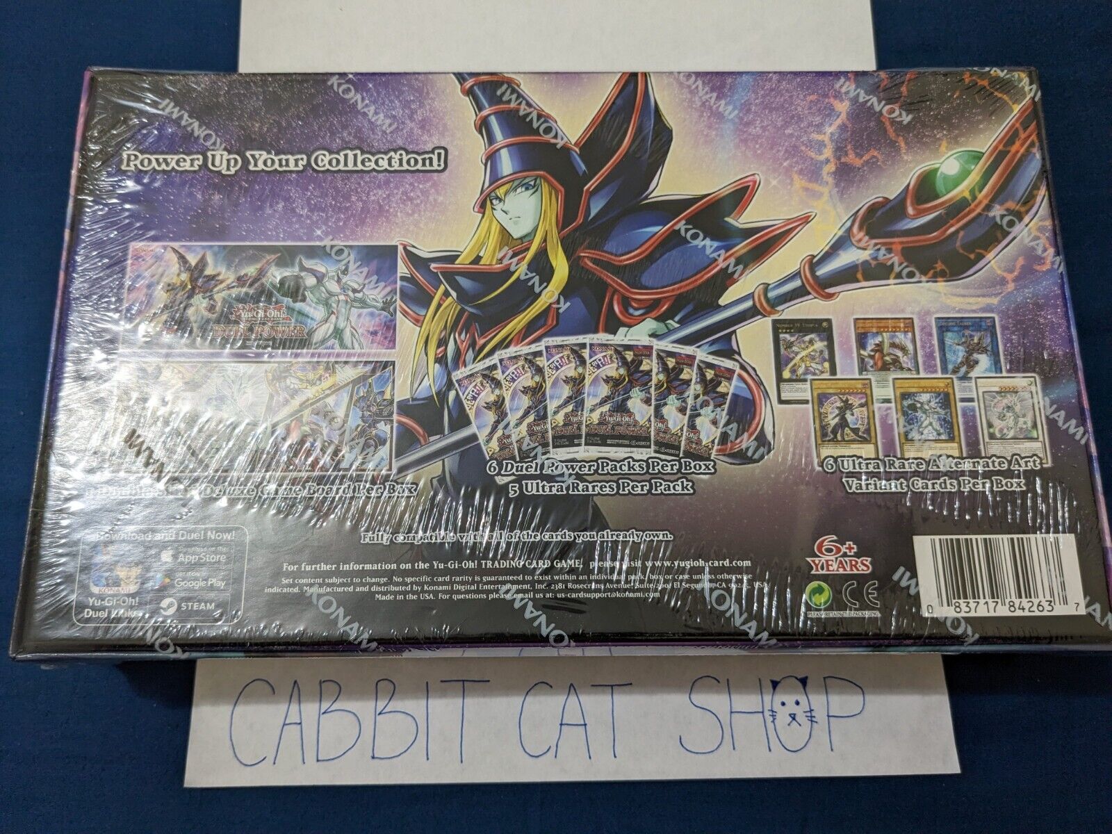 Yugioh Duel Power Box- 6 New Ultra Rare variant art cards