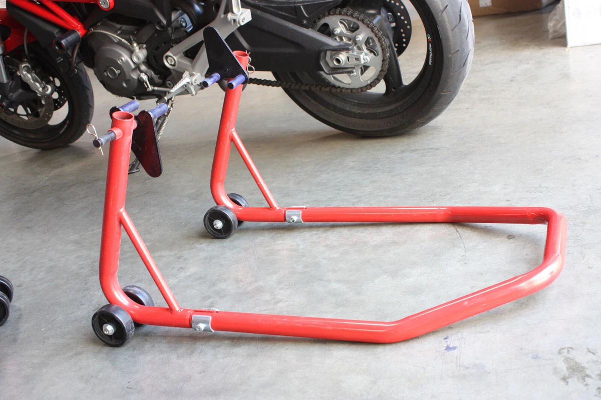 Motorcycle front wheel lift deals