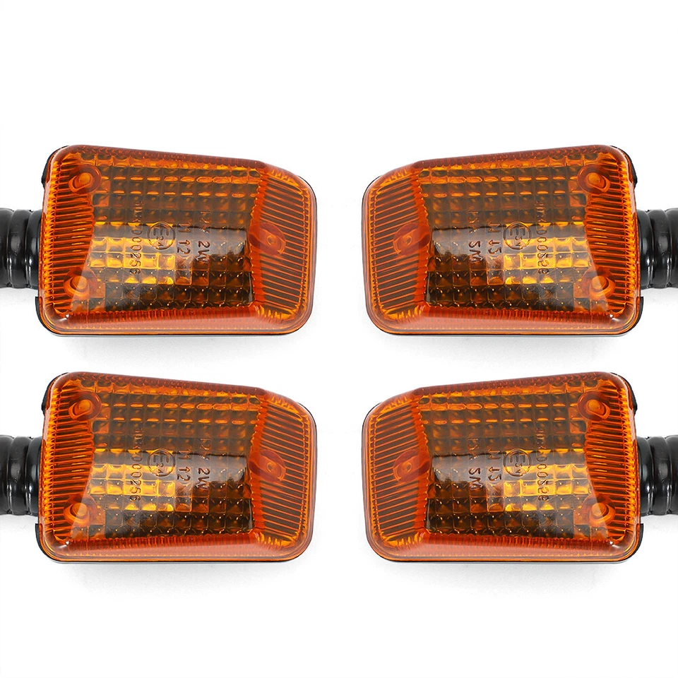 4 MOTORCYCLE TURN SIGNALS For Yamaha XJ XS FJ RD 250 400 650 750 850 1100 Virago - Image 2 of 4