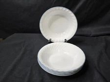 Corning Pink Trio Soup Bowls Set of 4 - 7 1/4 "