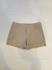 WOMEN'S NEW YORK COMPANY KHAKI SHORTS SIZE 0