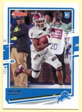 2020 Panini Donruss Football Jason Huntley Rookie card #254 Detroit Lions