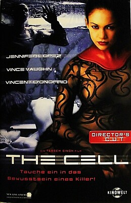 The  Cell  *  FSK: ab 18 Jahren * KULT * originale ERSTAUFLAGE * Jennifer Lopez 