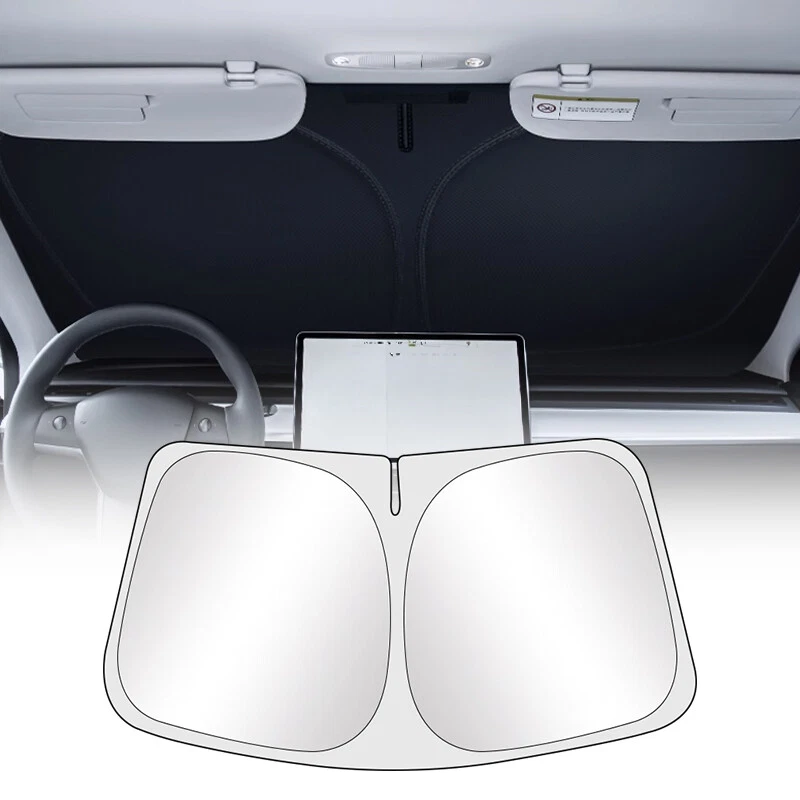 For Toyota Tundra 2007-20 Windshield Visor SunShade Custom Made Sun Shade w/Bag - Image 3 of 4