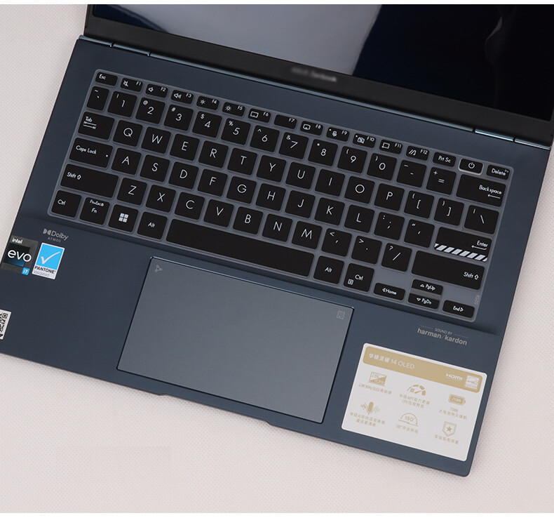 2X Keyboard Skin Protector for ASUS Vivobook S 14 Flip TP3402