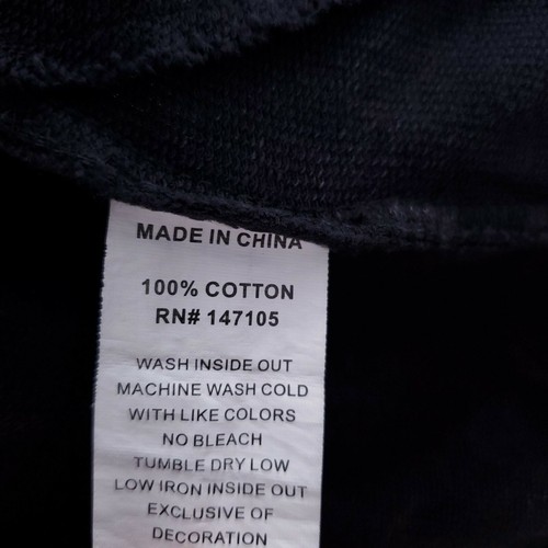 Chaqueta de manga larga Rebel Spirit para mujer pequeña envejecida negra gris cremallera completa - Imagen 10 de 11
