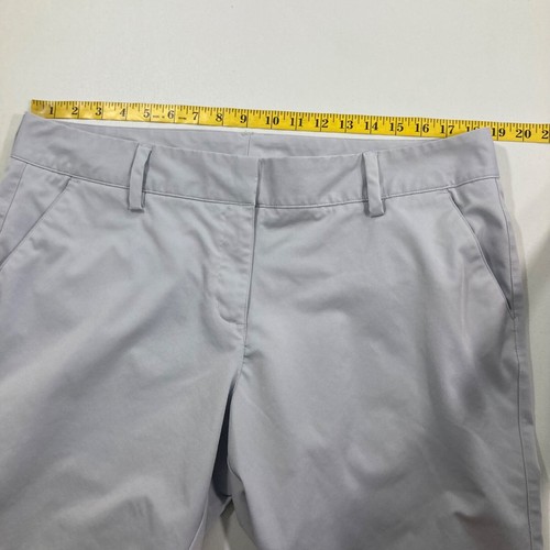 Adidas Climalite Womens Shorts 16 Gray Golf Bremuda Stretch Performance - Picture 12 of 15