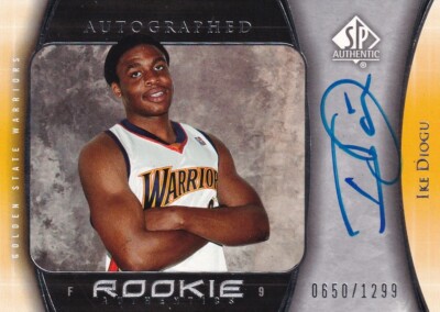 Upper Deck 2005-06 SP Authentic Ike Diogu #131 650/1299 Autogrammkarte